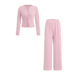 CASTIEL™ – Stylish Ribbed Two Piece Casual Set