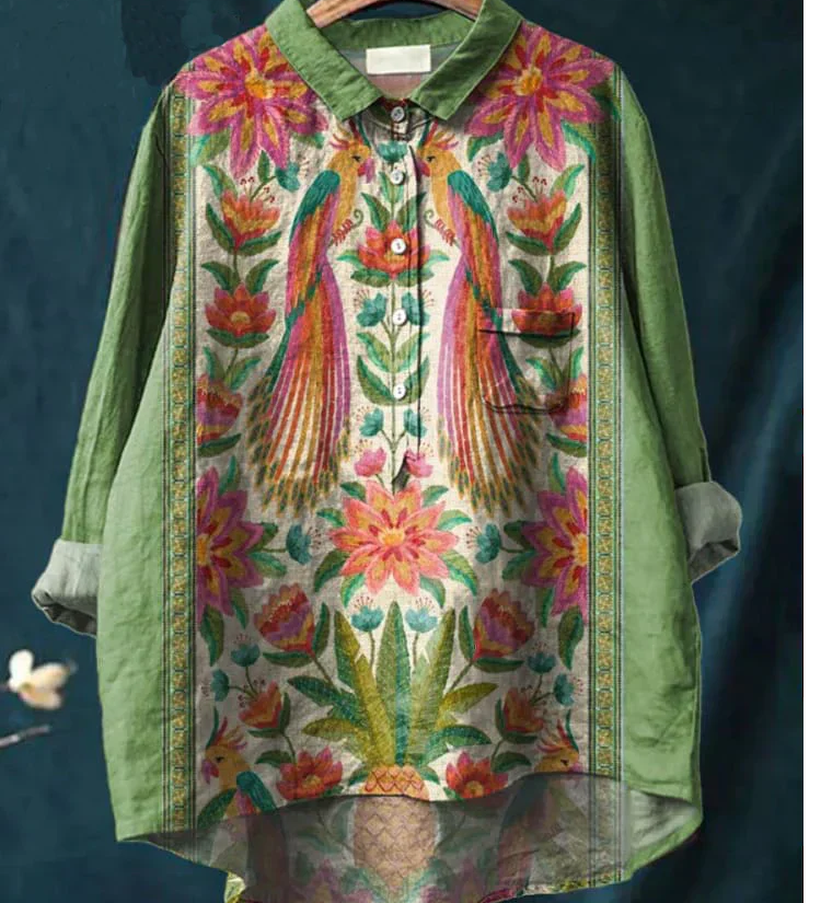 CLAUDINE™ - Serene Art Shirt