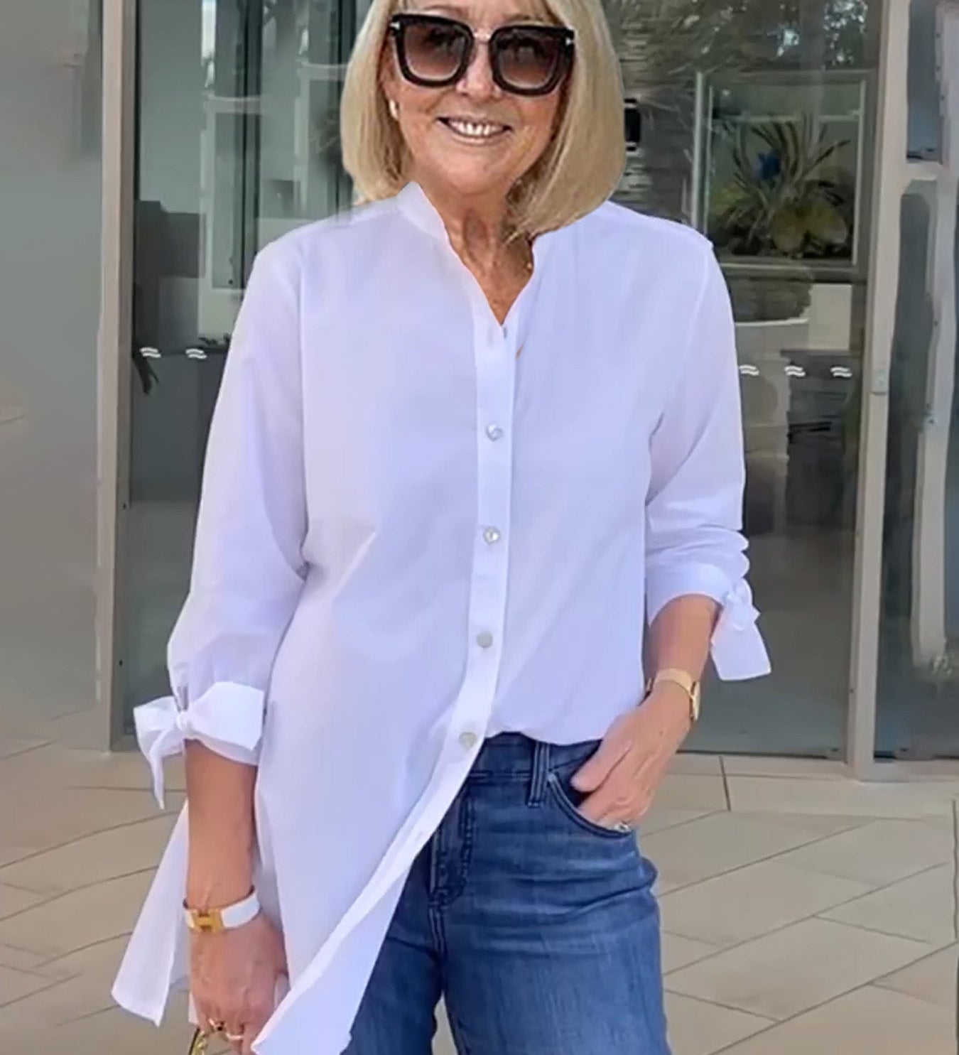 CÉLINA™ - Classy Long Shirt Jacket