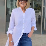 CÉLINA™ - Classy Long Shirt Jacket