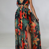VANINA™ Radiant Floral Maxi Dress