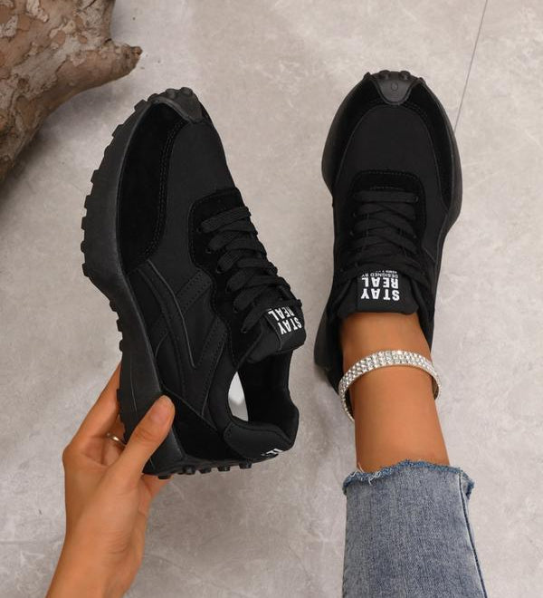 ADRIANA™ - Casual Thick-Sole Leather Sneakers for Everyday Comfort