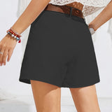 MÉLANIE™ - Chic High-Waist Shorts