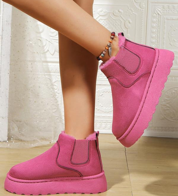 LUCY™ - High-Top Warm Thick Sole Snow Boots for Women