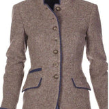 Valéria - Elegant High Neck Cardigan