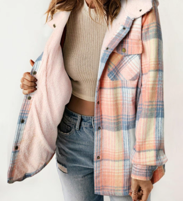 HANNAH™ - Chic Plaid Jacket