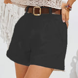 MÉLANIE™ - Chic High-Waist Shorts
