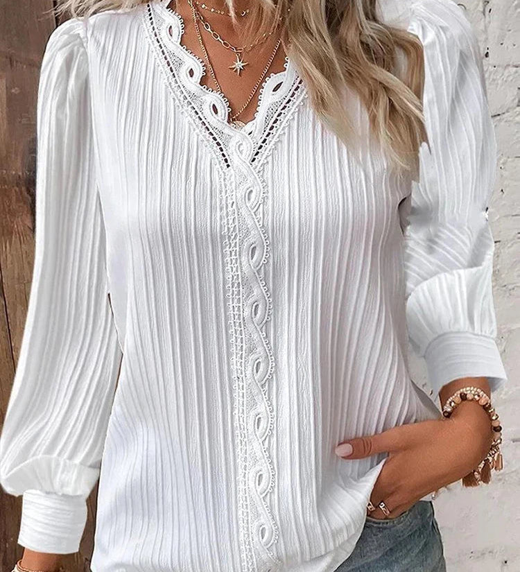 RENATA™ - Classic Pleated Top