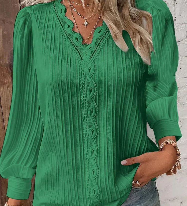 RENATA™ - Classic Pleated Top