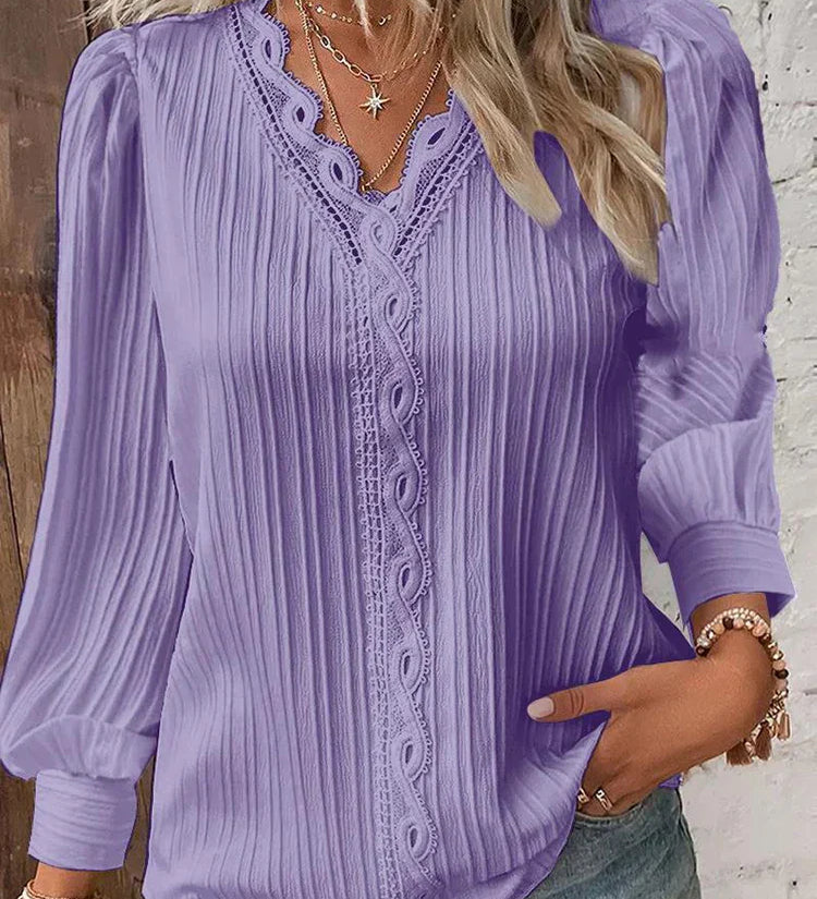 RENATA™ - Classic Pleated Top
