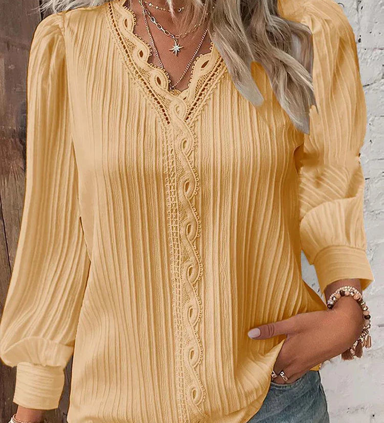 RENATA™ - Classic Pleated Top