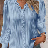 RENATA™ - Classic Pleated Top