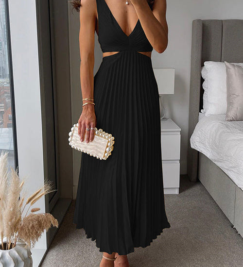 Beauty Dress | Pleated Occasion Dress