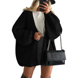 WINONA™ – Cozy Oversized Lantern Sleeve Cardigan