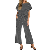 JOSLYN™ – Striped Relaxed Lounge Two-Piece Set