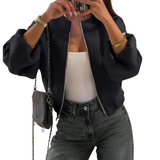 RYLAN™ – Sporty Zip-Up Pilot Jacket Coat
