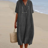 KARINA™ - Relaxed Fit Midi Dress