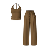 RORY™ – Active Crop Tank & Wide Leg Set