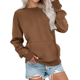 JOANNA™ – Cozy Solid Oversized Pullover Sweatshirt