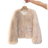 COSETTE™ – Korean Faux Fox Fur Coat