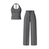 RORY™ – Active Crop Tank & Wide Leg Set