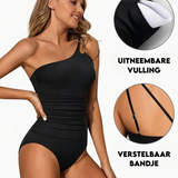 Victory - One Shoulder Swimsuit