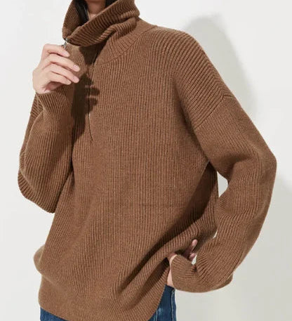 ELODIE™ - Comfy Half-Zip Sweater