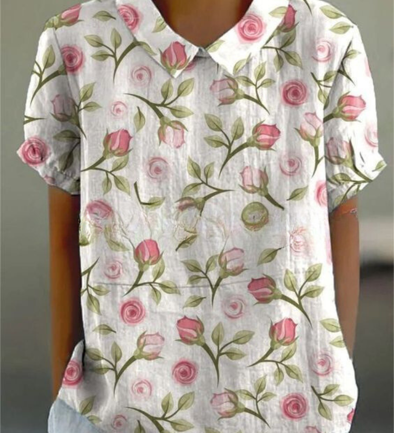 MARLENE™ – Vintage Print Shirt