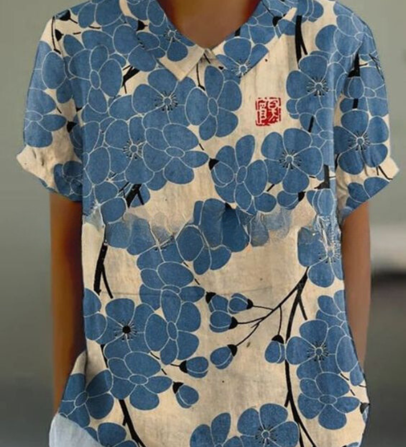 MARLENE™ – Vintage Print Shirt