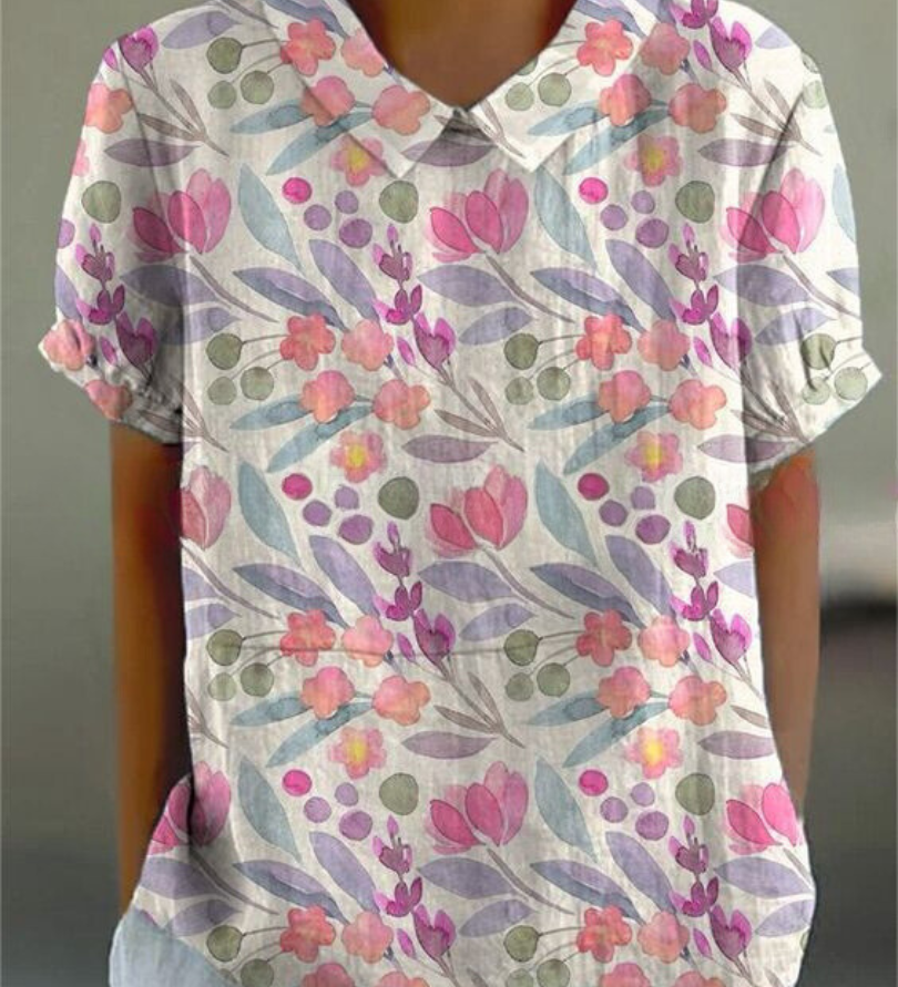 MARLENE™ – Vintage Print Shirt