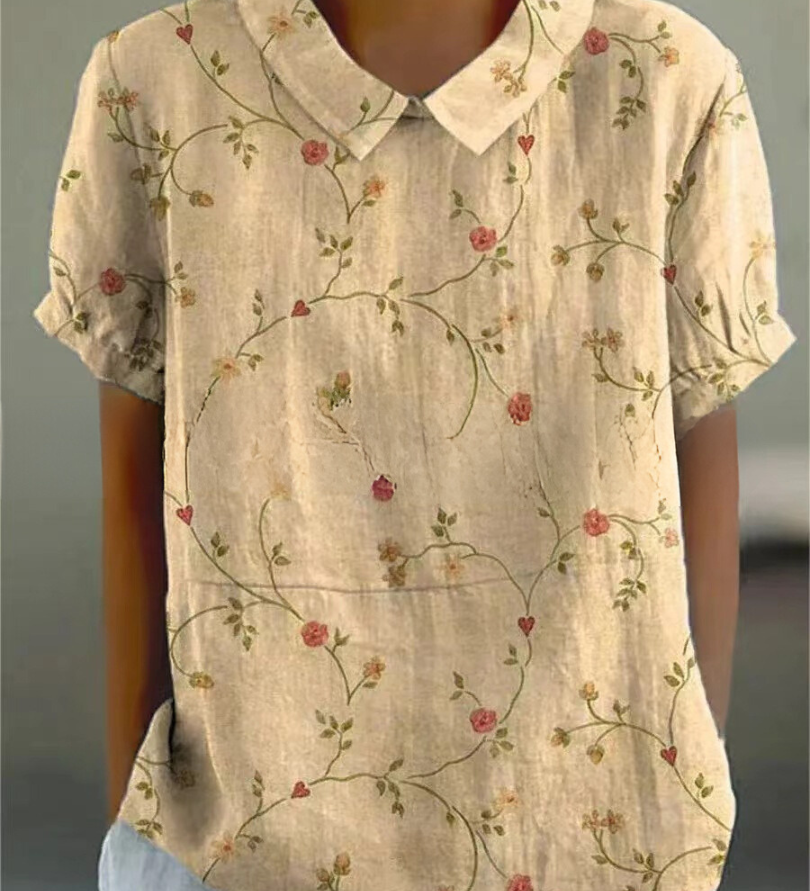 MARLENE™ – Vintage Print Shirt