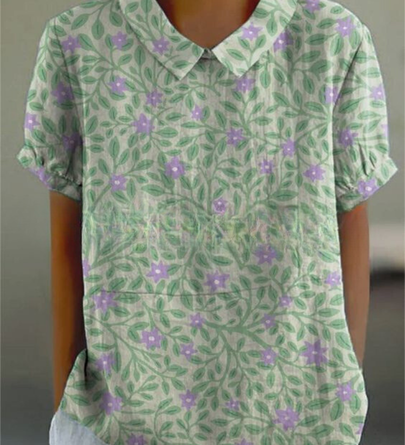 MARLENE™ – Vintage Print Shirt
