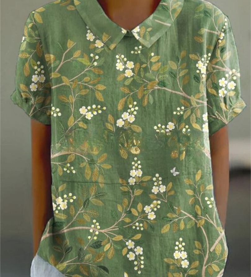 MARLENE™ – Vintage Print Shirt