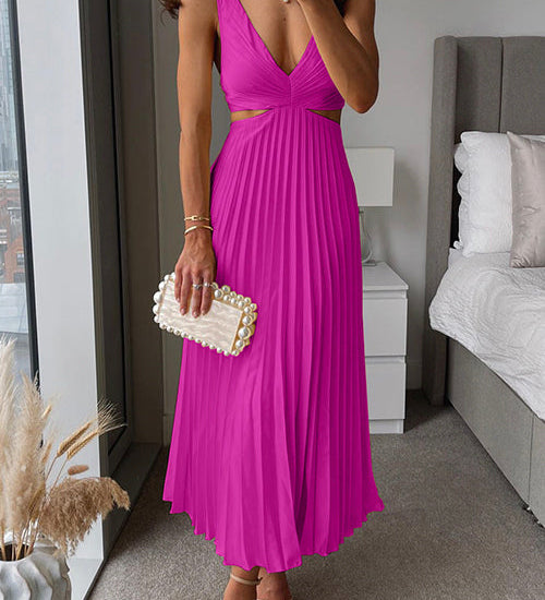 Beauty Dress | Pleated Occasion Dress