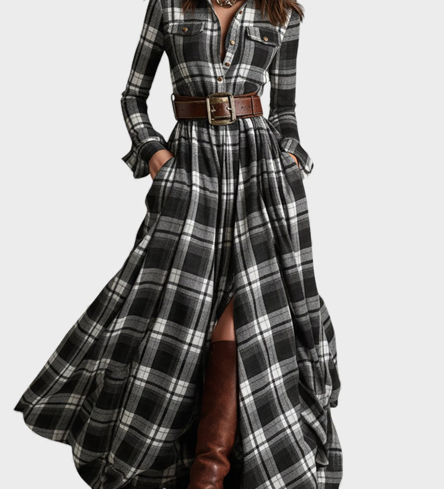 Elena | Classic Elegant Shirt Dress