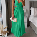 Beauty Dress | Pleated Occasion Dress