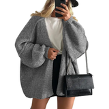 WINONA™ – Cozy Oversized Lantern Sleeve Cardigan