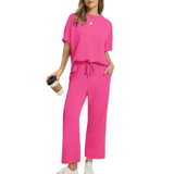 BRISA™ – Breezy Oversized Wide Leg Two Piece Set