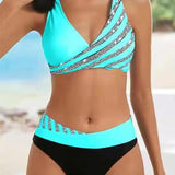 Sofia - Bikini Printed in Warm Tones