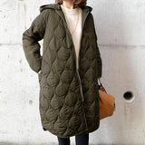 PRISCILLA™ | PARKA WITH HOOD AND CAREFUL DETAILS