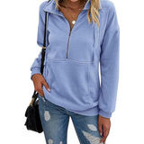 STEVIE™ – Cozy Half-Zip Fleece Sweatshirt