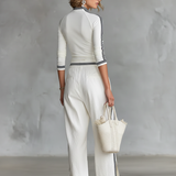 Sport Set Wide Pants with Drawstring