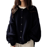 WILLA™ – Classic Button-Front Knit Cardigan