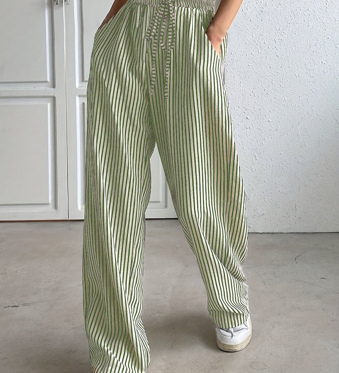 TAITE™ - Simple Summer Striped Relaxed Fit Buttom