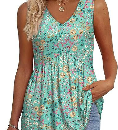 ELIORA™ - Effortless Flowy Sleeveless Tank Top