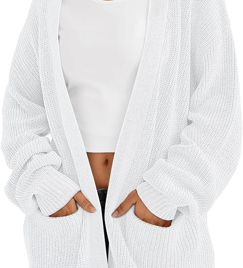 HANSEL™ - Lightweight Loose V-Neck Cardigan