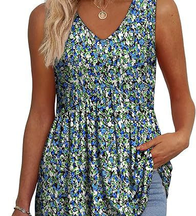 ELIORA™ - Effortless Flowy Sleeveless Tank Top