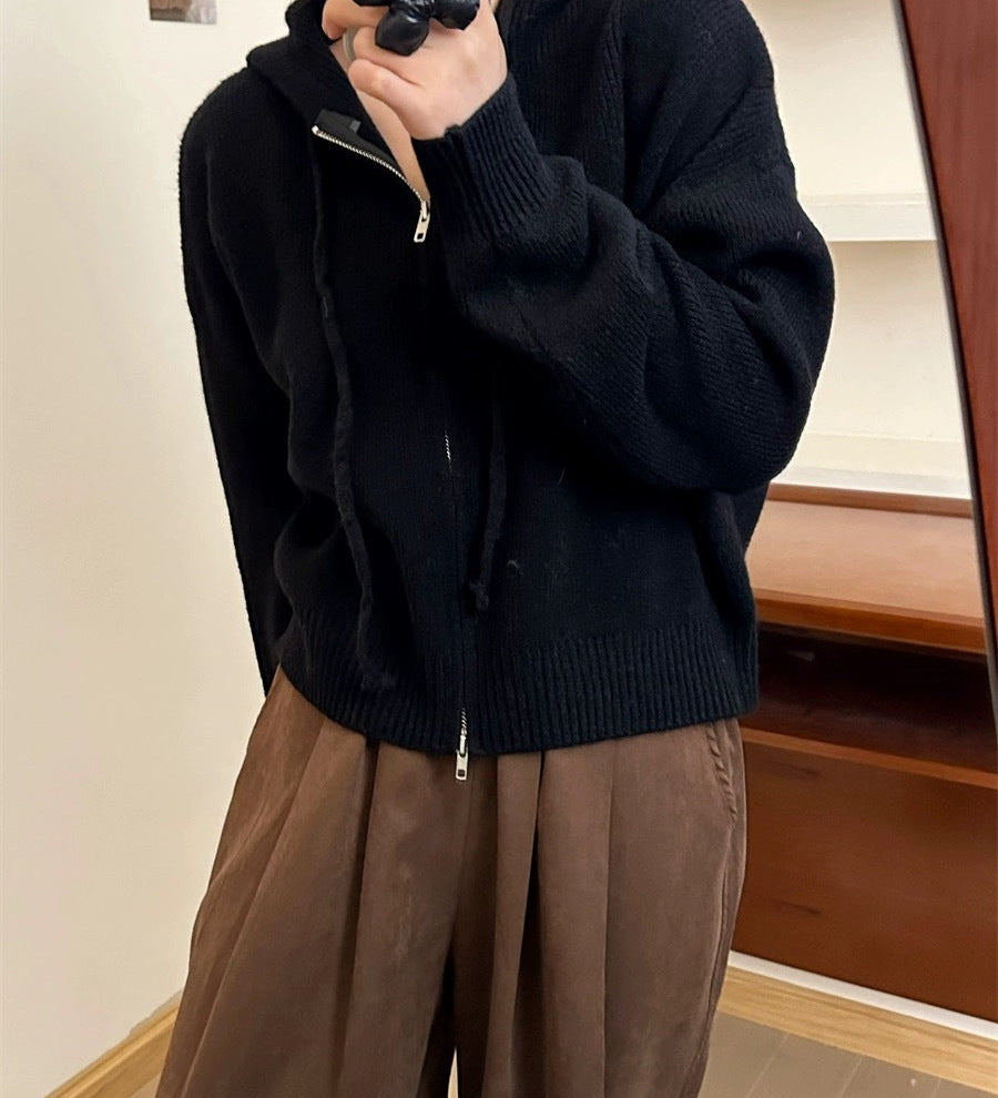 ARLENE™ – Cozy Long Sleeve Hooded Cardigan