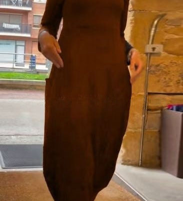 CORA™ - Casual Chic Midi Dress