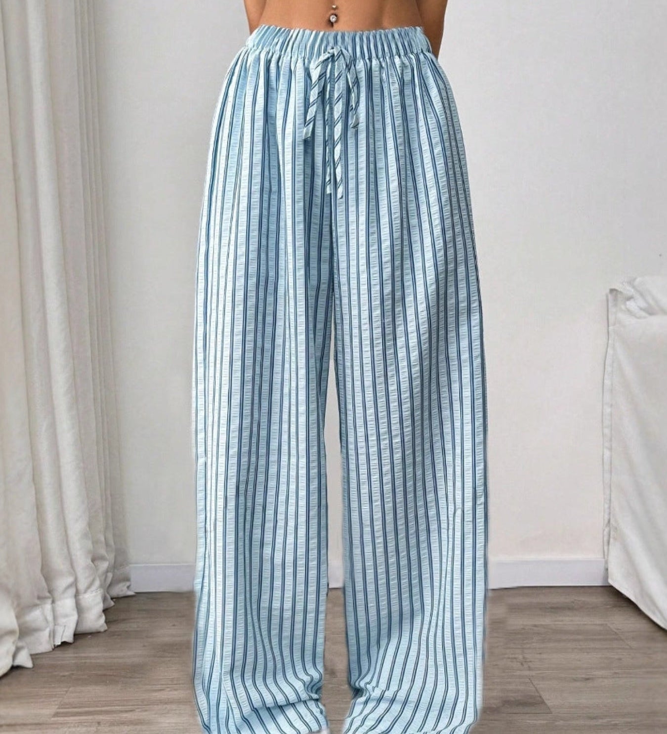 TAITE™ - Simple Summer Striped Relaxed Fit Buttom